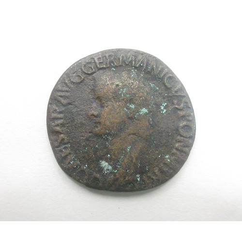 129 - Three Roman coins: (i) Valentinian I 364-375AD AE3 Siscia Mint (ii) Caligula and (iii) unknown