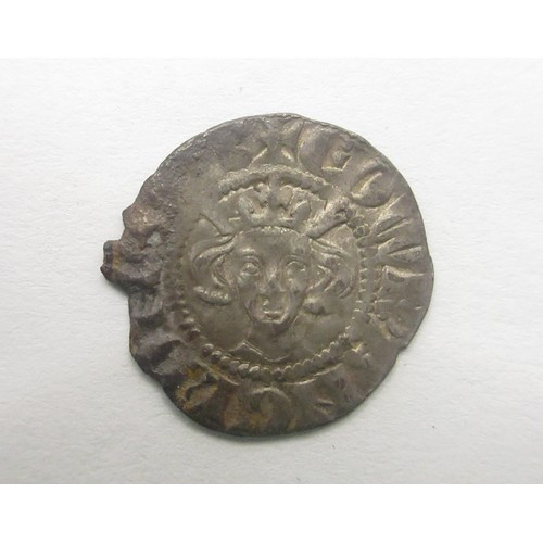 131 - An Edward I silver penny, 1279 class 1d London mint (Information taken from attached cards which als... 
