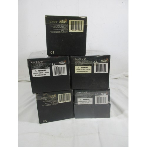 141 - 5 Mezco Living Dead Dolls comprising 93882 Scary Tales Vol 3 Gretel, 93275 Mephistopheles (sealed an... 