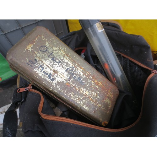 173 - A selection of plastic tackle boxes, several with contents including hooks, weights, floats, lures e... 