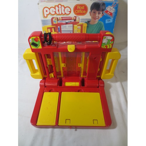 120 - Vintage Post office play set by Petite in boxed condition as per pictures.