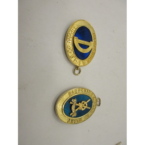 68 - A selection of Masonic jewels relating primarily to the Hampshire & Isle of Wight area.