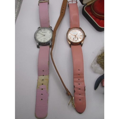 64 - A tub of assorted watches
