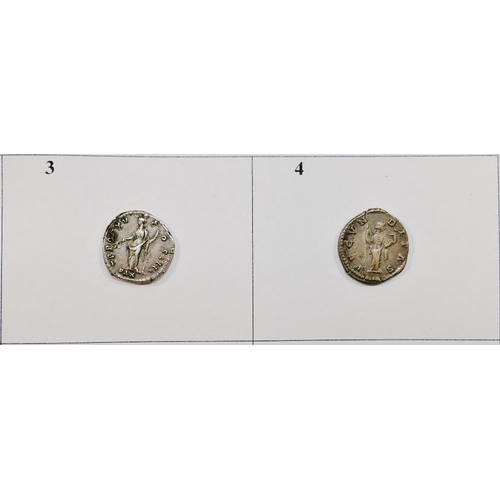 205 - A collection of Roman silver Denarius coins purportedly found in the parish of Stowting, East Kent d... 