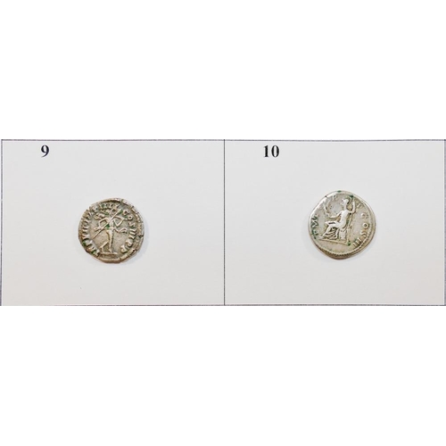 205 - A collection of Roman silver Denarius coins purportedly found in the parish of Stowting, East Kent d... 