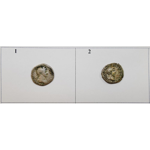 205 - A collection of Roman silver Denarius coins purportedly found in the parish of Stowting, East Kent d... 