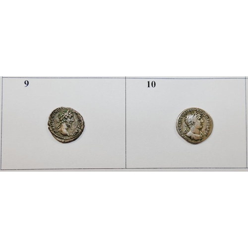 205 - A collection of Roman silver Denarius coins purportedly found in the parish of Stowting, East Kent d... 