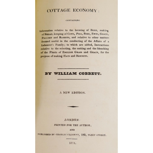 276 - William Cobbett, 'A Year's Residence in the United States of America', third edition, published by J... 