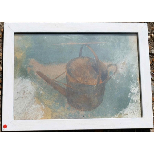 336 - Alexandra Leadbeater (20th/21st Century British)+ 'Plaice' Mixed media on paper Signed lower right 3... 