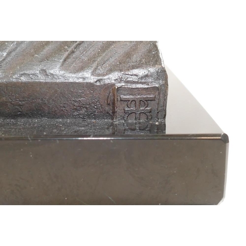 42 - James Butler RA (b.1931), 'The Stratford Jester', patinated bronze, signed to base, dated '95 and nu... 