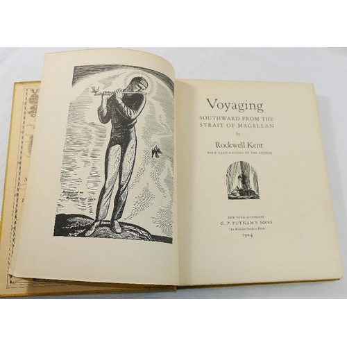 13 - Rockwell Kent, 'Voyaging Southward from the Strait of Magellan', published by G P Putman's Sons Knic... 