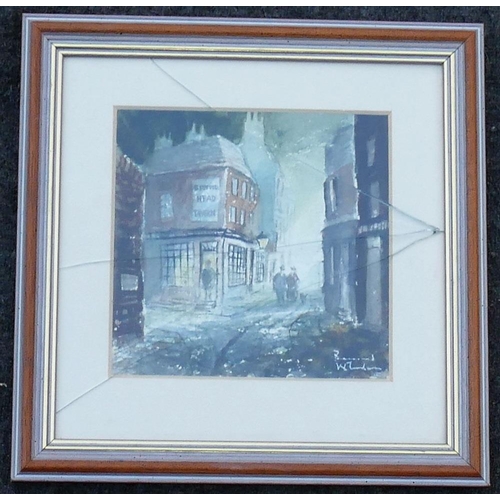 71 - Bernard Wheadon (20th/21st century British), 'The Old Bedford Head Tavern', watercolour, signed lowe... 