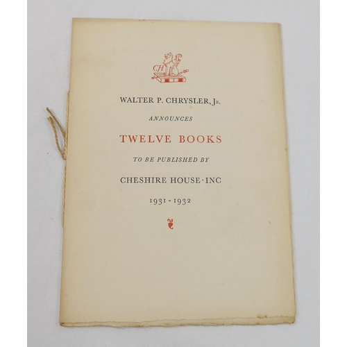 9 - Dante Alighieri, 'The Inferno from La Divina Commedia', translated by The Rev. Henry Francis Cary, p... 