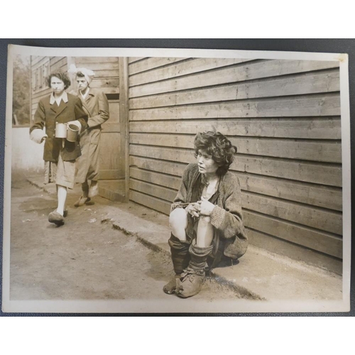 331 - Ten British War Office official photographs, taken April 1945 at the liberation of the Bergen-Belsen... 