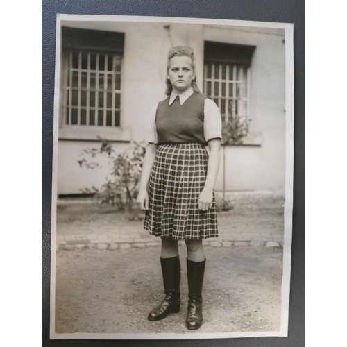 331 - Ten British War Office official photographs, taken April 1945 at the liberation of the Bergen-Belsen... 