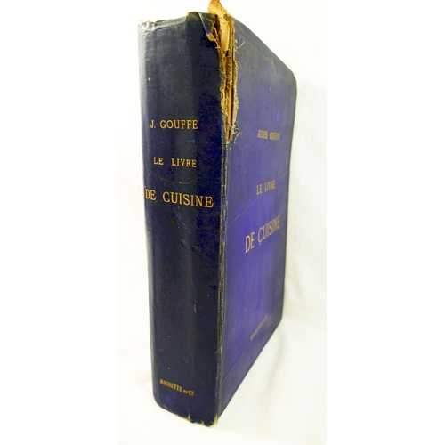 335A - 'Le Livre de Cuisine' by Jules Gouffé, published by Libraire Hachette Et Cie, 1893, 8th edition, in ... 