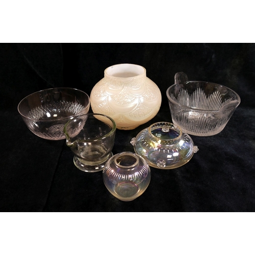 140 - An assortment of 19th century and later British and Continental glassware including a 19th century B... 