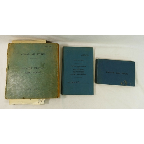 331A - Items relating to Wing Commander Richard Brian Lord RAF, who was captured during WWII in February 19... 