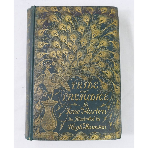 337 - Pride & Prejudice by Jane Austen, with illustrated by Hugh Thomson, with preface by George Saintsbur... 