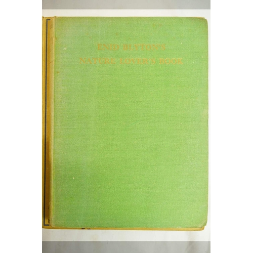 337A - 'Enid Blyton's Nature Lover's Handbook', 1944 first edition, published by Evans Brothers limited, in... 