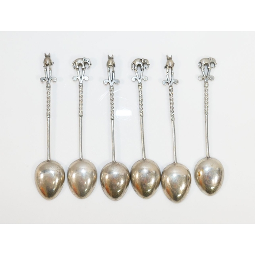 111 - Three 17th century and later spoons, comprised of a Norwegin silver spoon with ball finial and twist... 