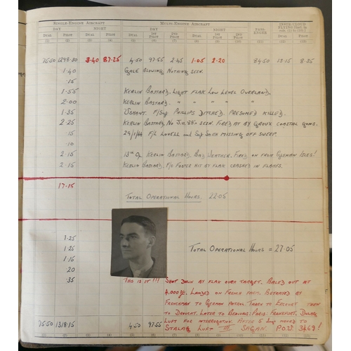 331A - Items relating to Wing Commander Richard Brian Lord RAF, who was captured during WWII in February 19... 