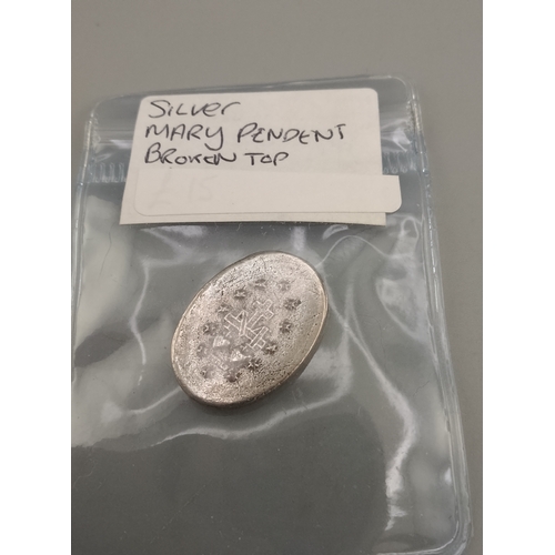 2 - This is a vintage silver-colored 