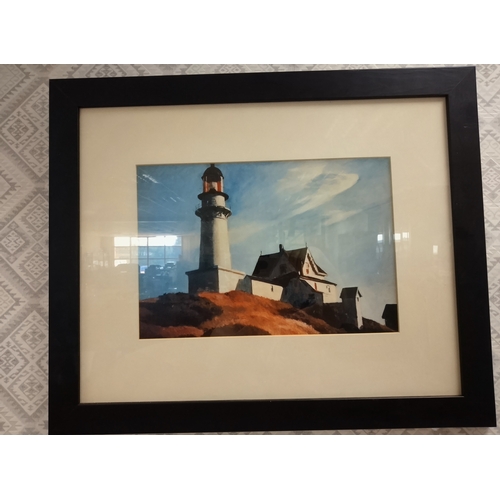 14 - Framed art print of 