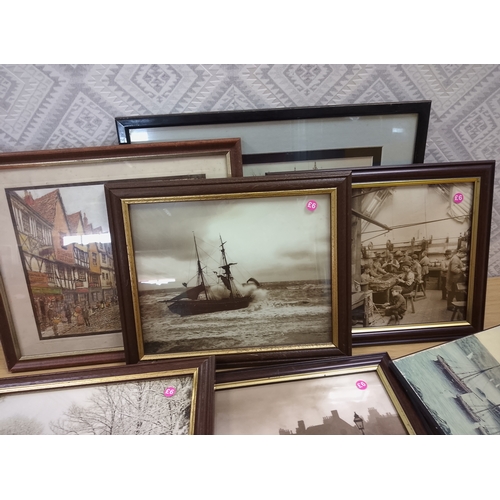 16 - A collection of old prints and photos