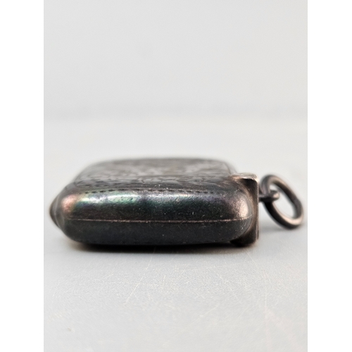 50 - Antique Solid Silver Vesta Match holder Victorian
gross weight 16.5g