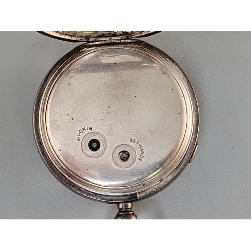 52 - Victorian 1880s Centre Seconds Silver Pocket Watch
 
gross weight 168g