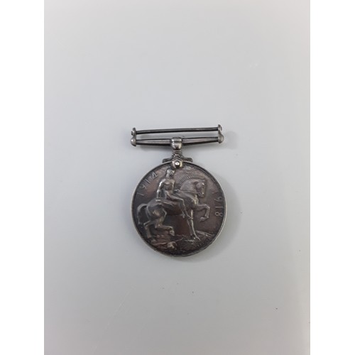 57 - WW I Silver MedalAwarded to Privet S. AtkinsonKingsown Yorkshire Light Infantry