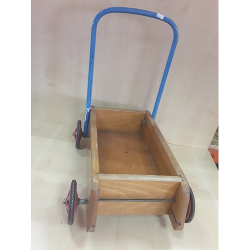 143 - Vintage 1950s Tri-ang Baby Walker Toy