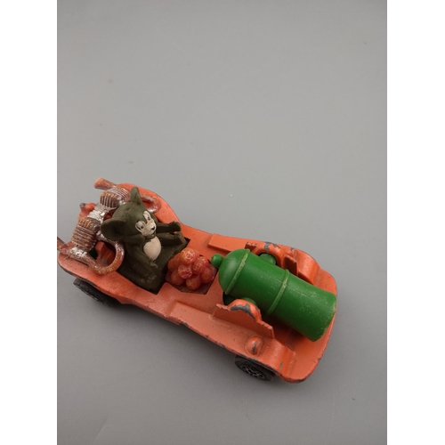 145 - Vintage Walt Disney series Matchbox cars etc bugs bunny noddy mickey mouse