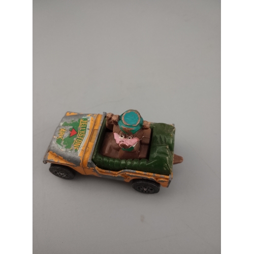 145 - Vintage Walt Disney series Matchbox cars etc bugs bunny noddy mickey mouse