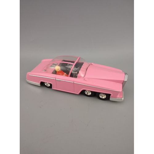 146 - Corgi Thunderbirds FAB 1 Pink Rolls Royce Diecast car