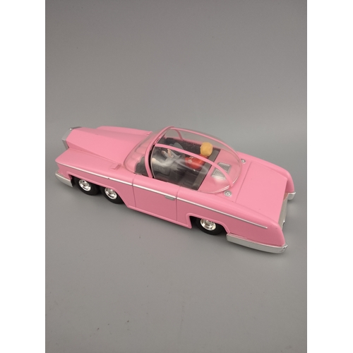 146 - Corgi Thunderbirds FAB 1 Pink Rolls Royce Diecast car