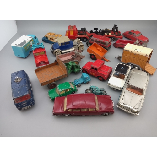 162 - Vintage Corgi toys cars etc