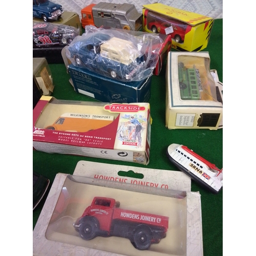 203 - Collectables Corgi and others cars some still mint in plastic.