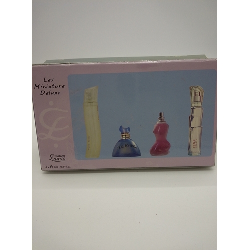 8 - Gift set of perfumes in various bottles