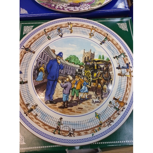 22 - Collectible decorative plates, specifically Ringtons Exclusive.