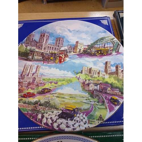22 - Collectible decorative plates, specifically Ringtons Exclusive.