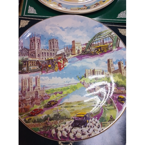 22 - Collectible decorative plates, specifically Ringtons Exclusive.
