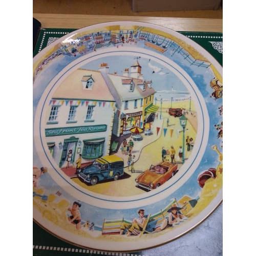 22 - Collectible decorative plates, specifically Ringtons Exclusive.