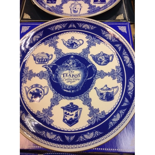 22 - Collectible decorative plates, specifically Ringtons Exclusive.