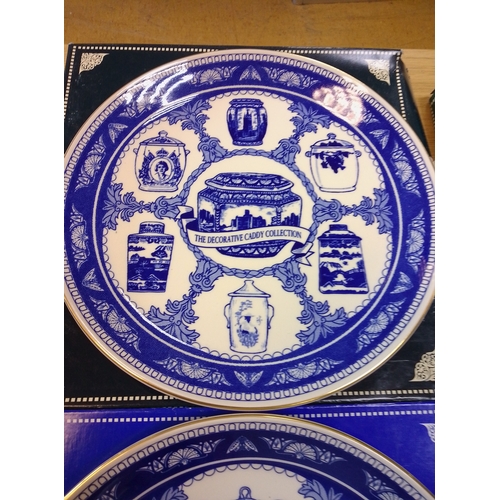 22 - Collectible decorative plates, specifically Ringtons Exclusive.