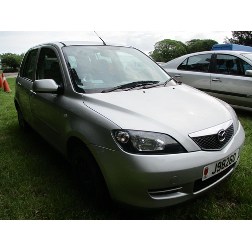 11 - A 2005 Mazda 2 1.4 five door hatchback (automatic) J98260, odometer reading 57,270 miles