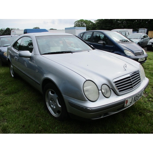 18 - A 1999 Mercedes-Benz CLK 230 Elegance 2.3 coupe (automatic) J105140, odometer reading 46,523 miles