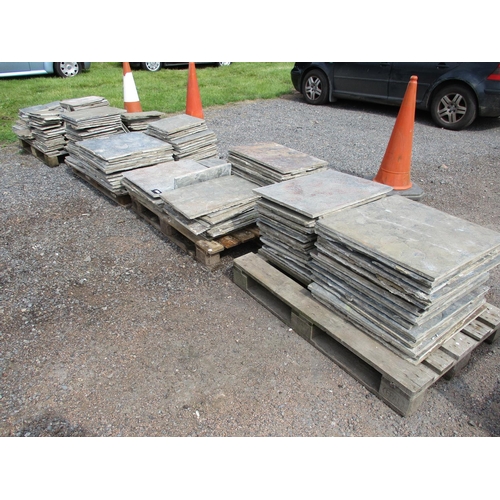 70 - A large quantity of sandstone paving