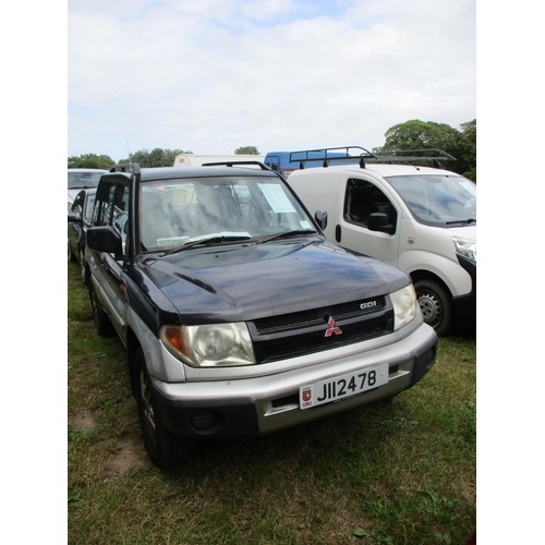 24 - A 2002 Mitsubishi Shogun Pinin 2.0 GDi SUV (automatic) J112478, odometer reading 73,815 miles